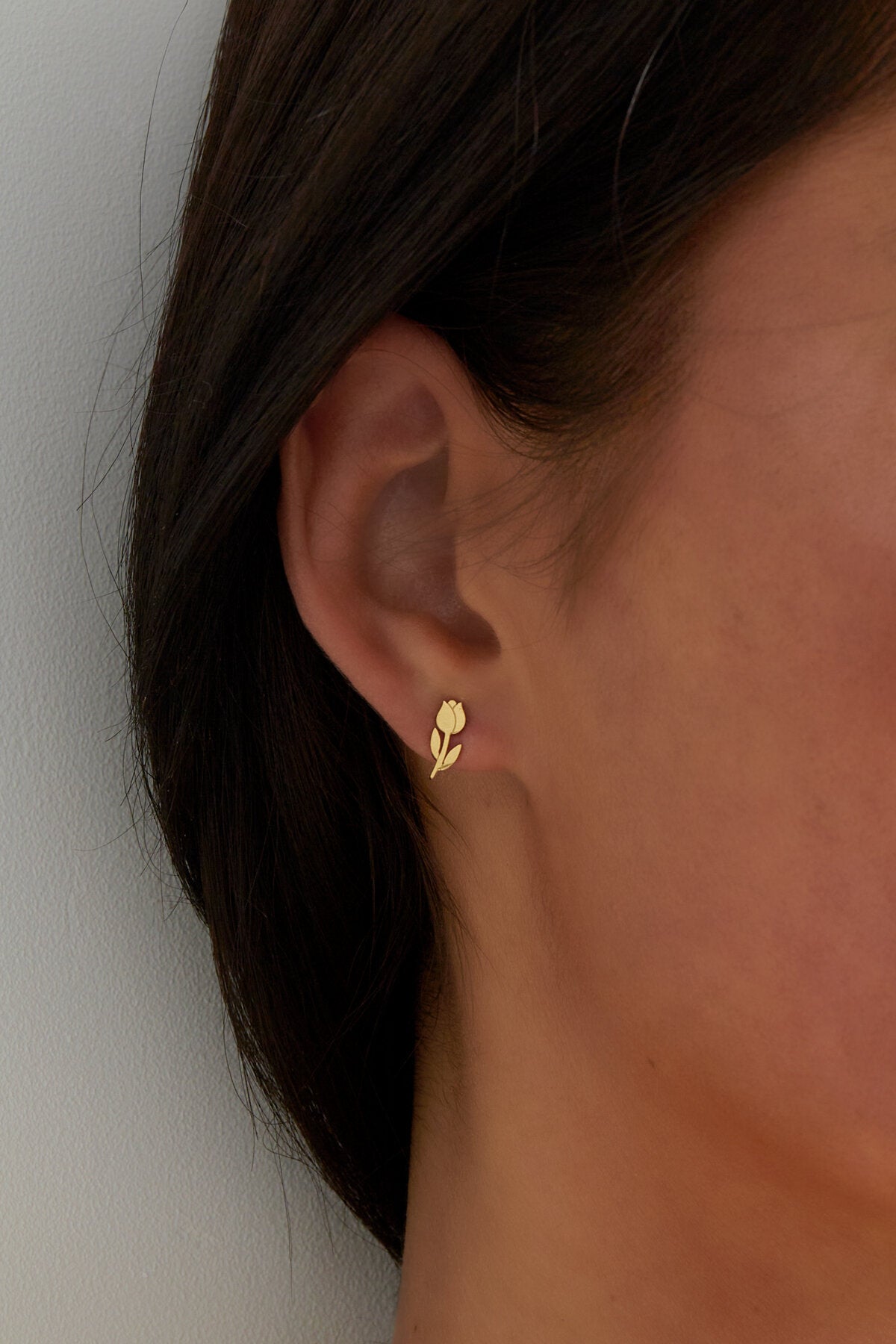 pendientes de tulipán