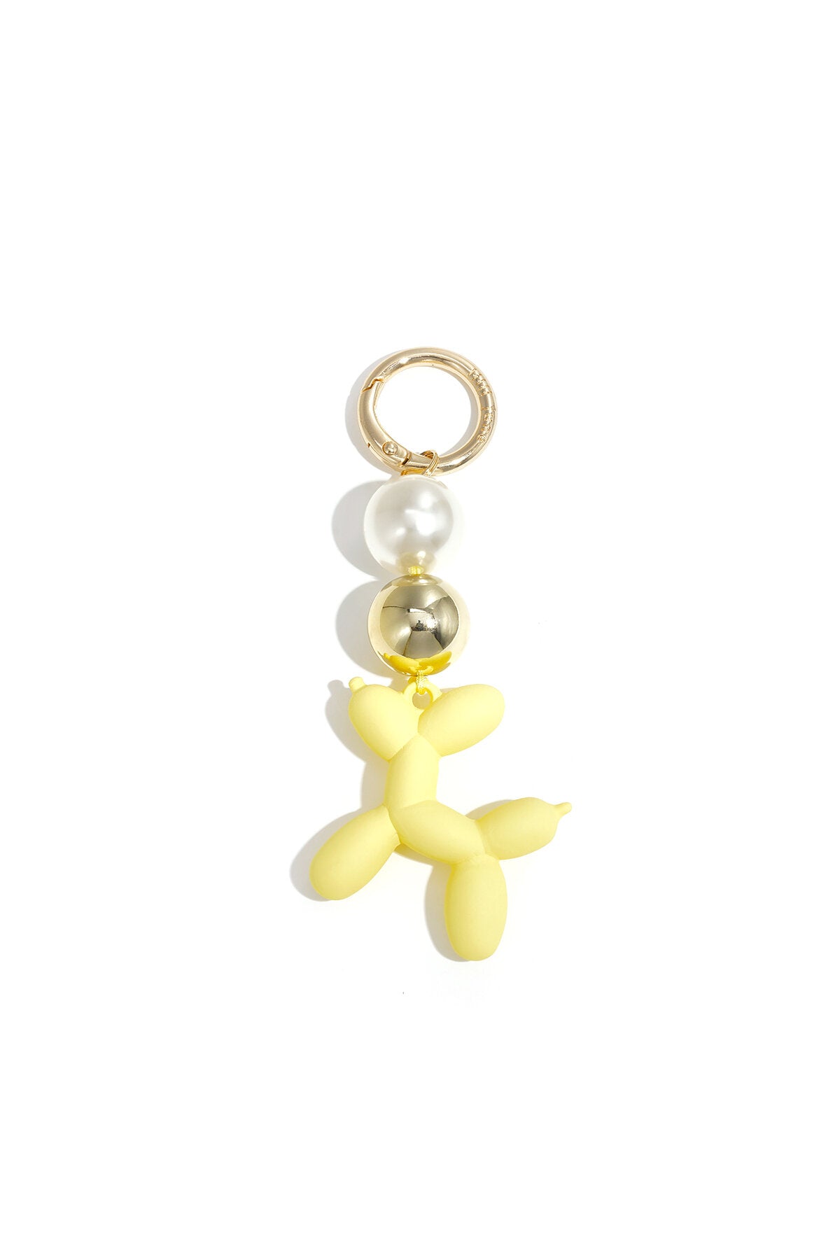 Charm para bolso con forma de perro globo
