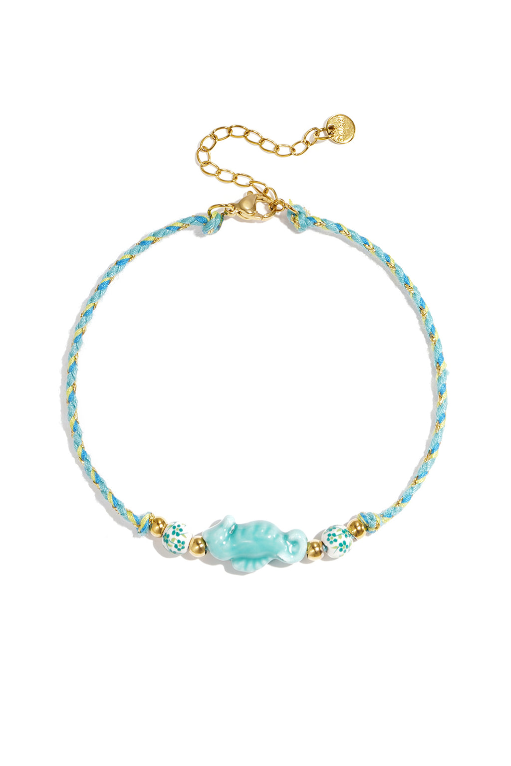 Tobilleras de cuerda con motivos de animales, vacaciones, playa y estilo romántico. Joyería para mujer.