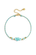 Tobilleras de cuerda con motivos de animales, vacaciones, playa y estilo romántico. Joyería para mujer.