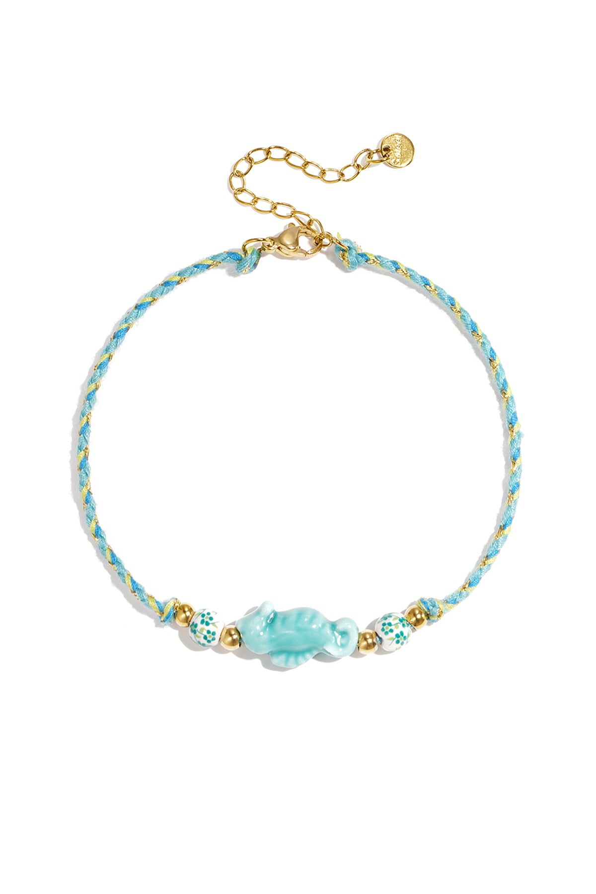 Tobilleras de cuerda con motivos de animales, vacaciones, playa y estilo romántico. Joyería para mujer.