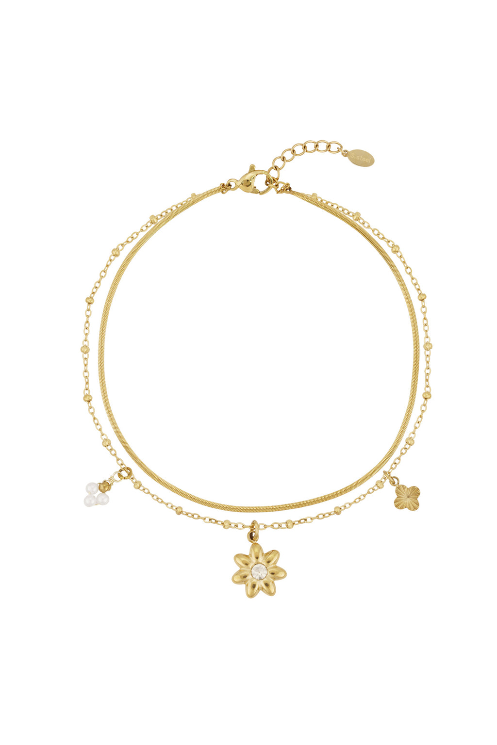 pulsera de tobillo con estrella
