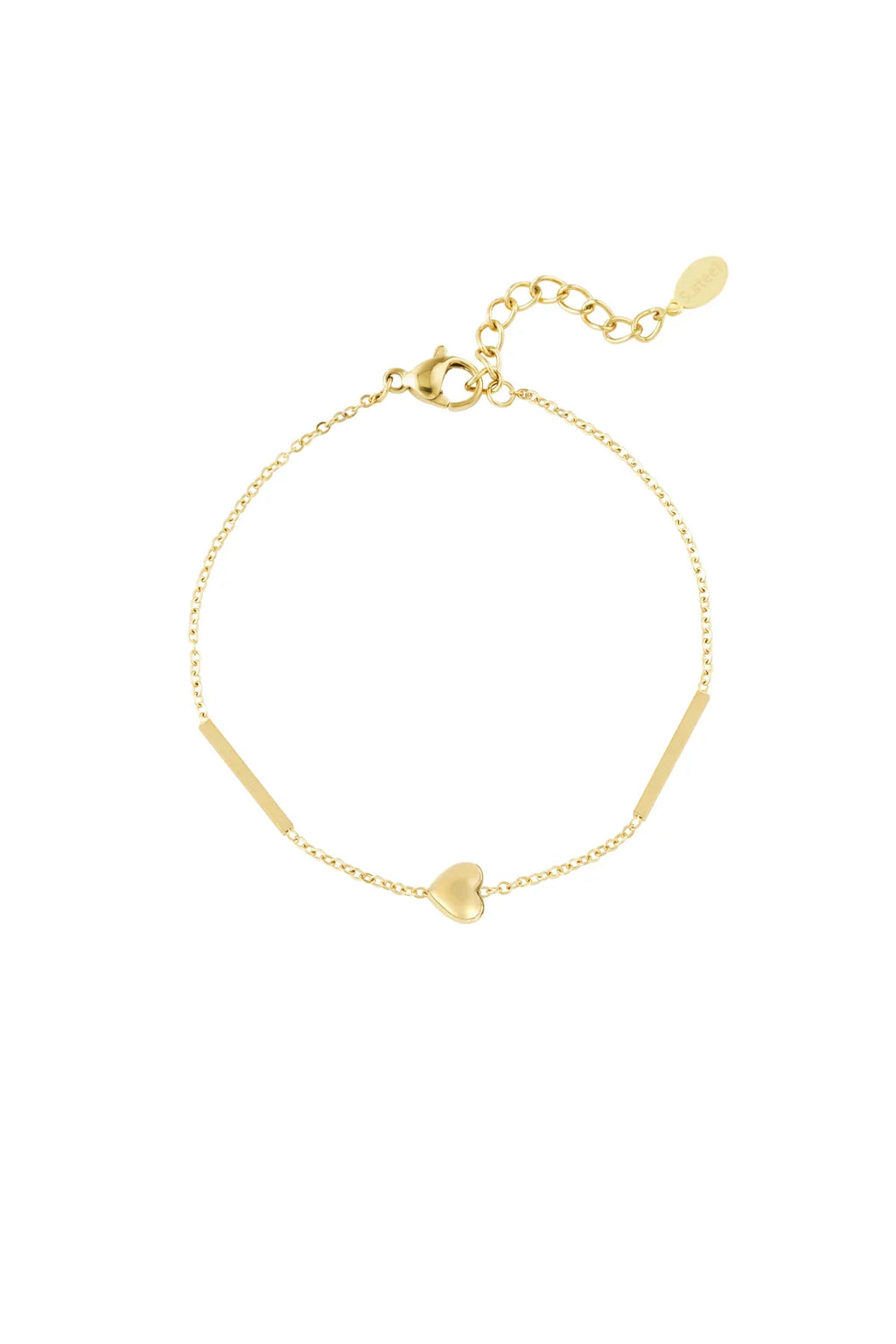 pulsera corazón sencillo