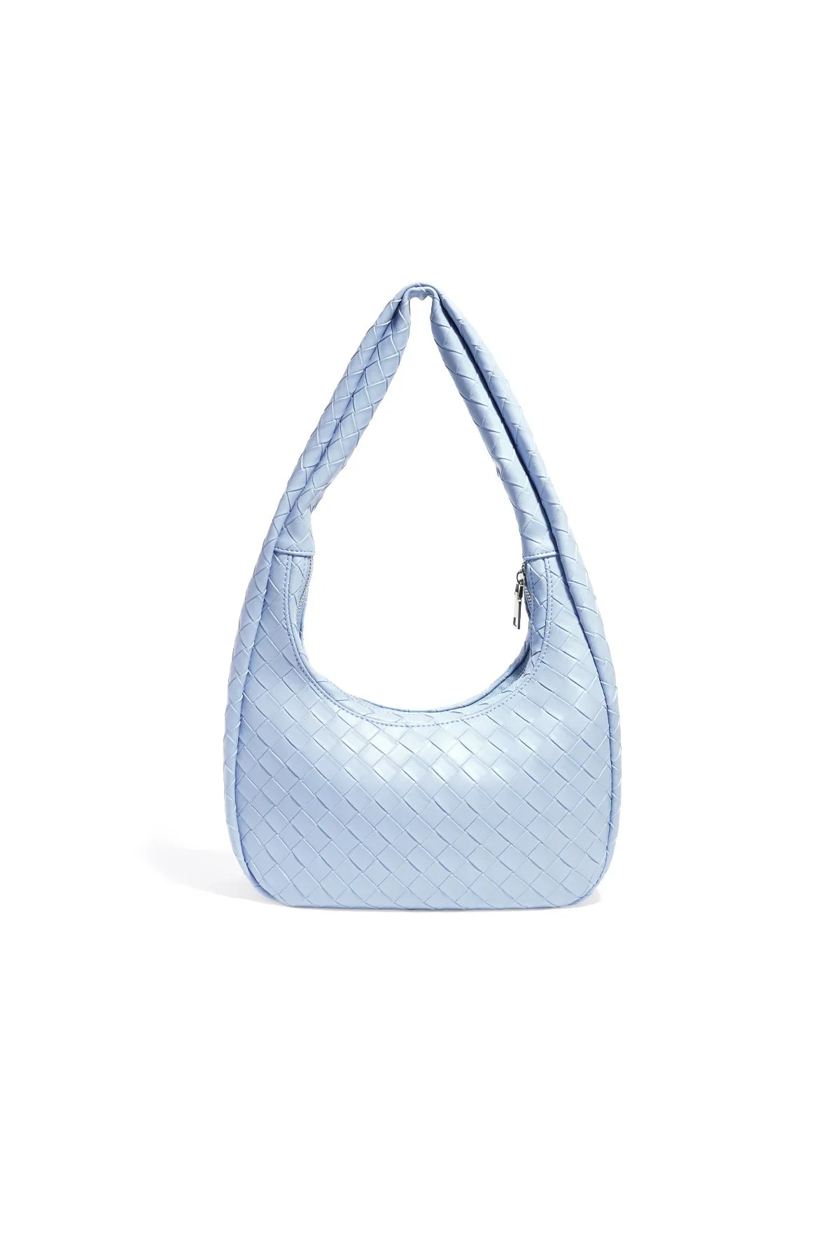 Bolsos de hombro de color liso, estilo casual, de poliuretano, para uso diario.