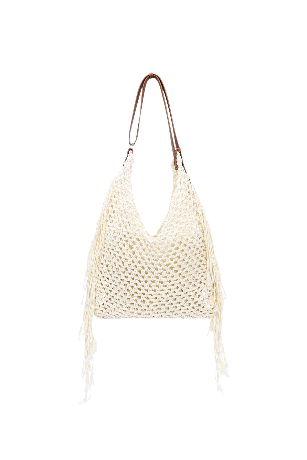 Bolsas de playa de algodón liso para vacaciones y accesorios diarios