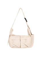 Bolso bandolera con compartimentos