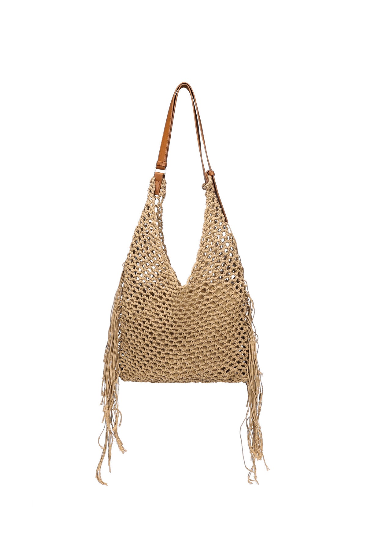 Bolsas de playa de algodón liso para vacaciones y accesorios diarios