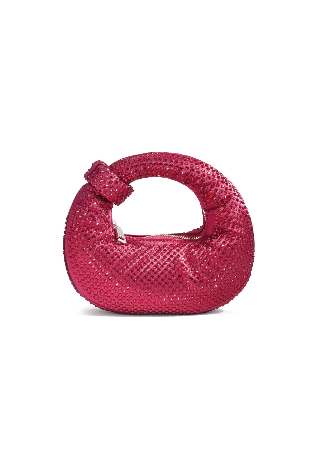Bolsos de mano de poliéster de color liso, elegantes, para reuniones y fiestas.