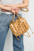 Bolsos de hombro de color liso, estilo casual, de poliuretano, para uso diario.
