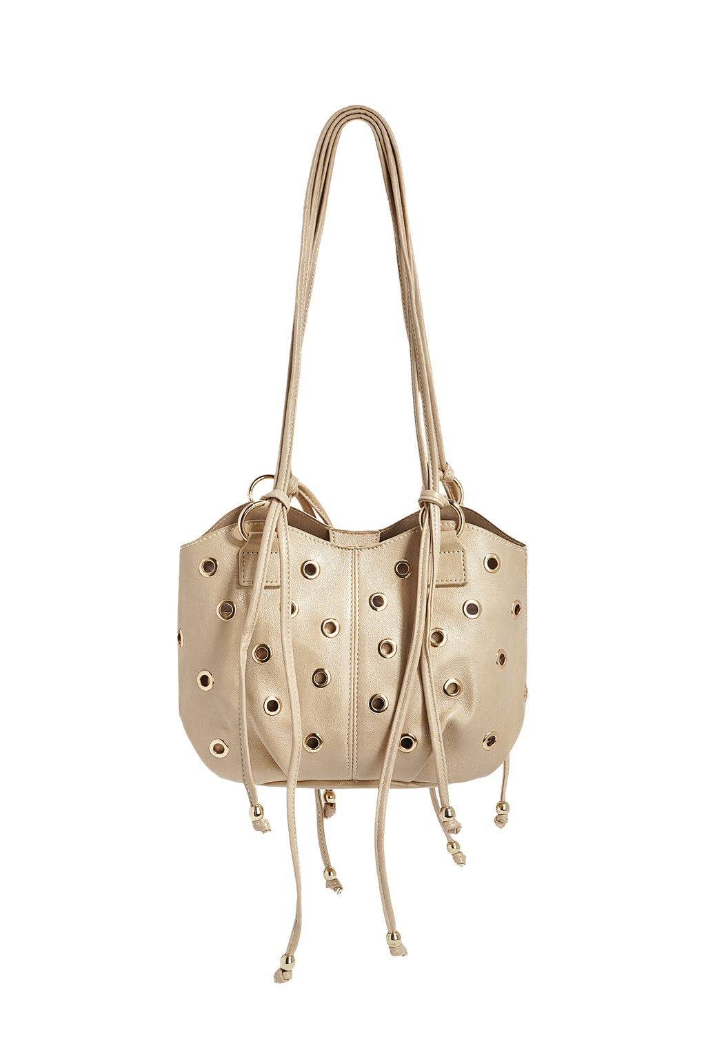 Bolsos de hombro de color liso, estilo casual, de poliuretano, para uso diario.