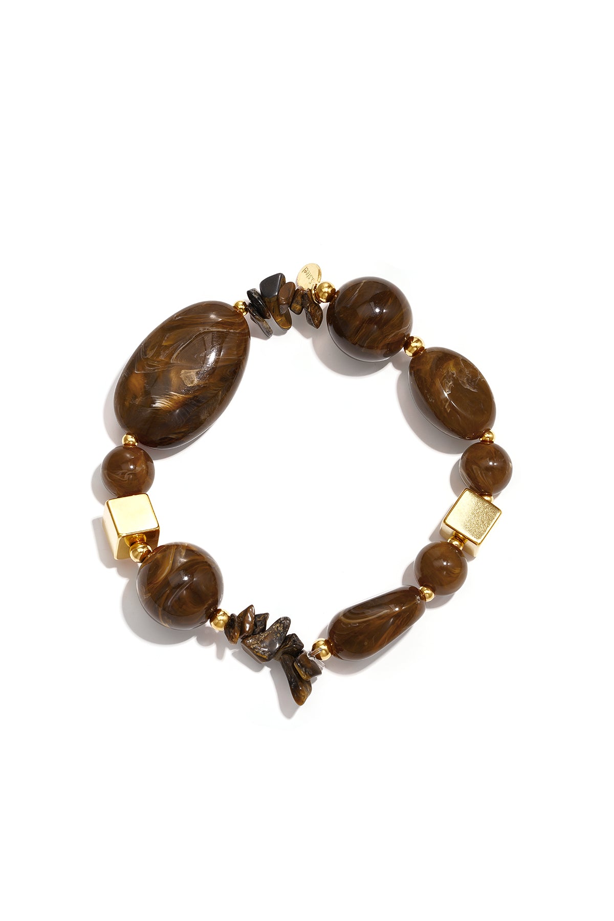 Pulseras de resina con cuentas, serie Sweet Daily Romantic, joyería para mujer