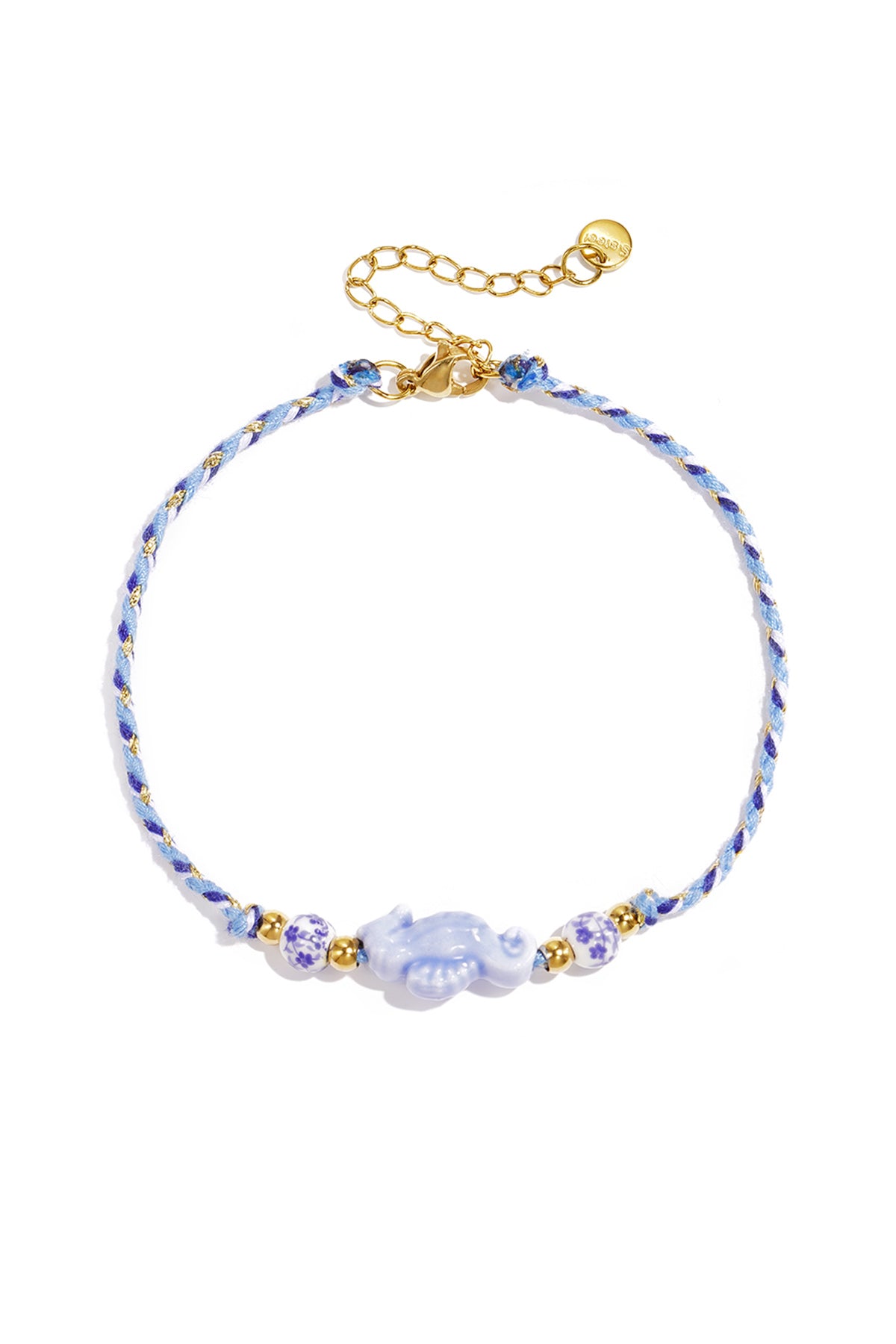 Tobilleras de cuerda con motivos de animales, vacaciones, playa y estilo romántico. Joyería para mujer.