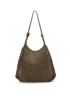 Bolsas de playa de color liso, informales, de algodón, accesorios para el día a día