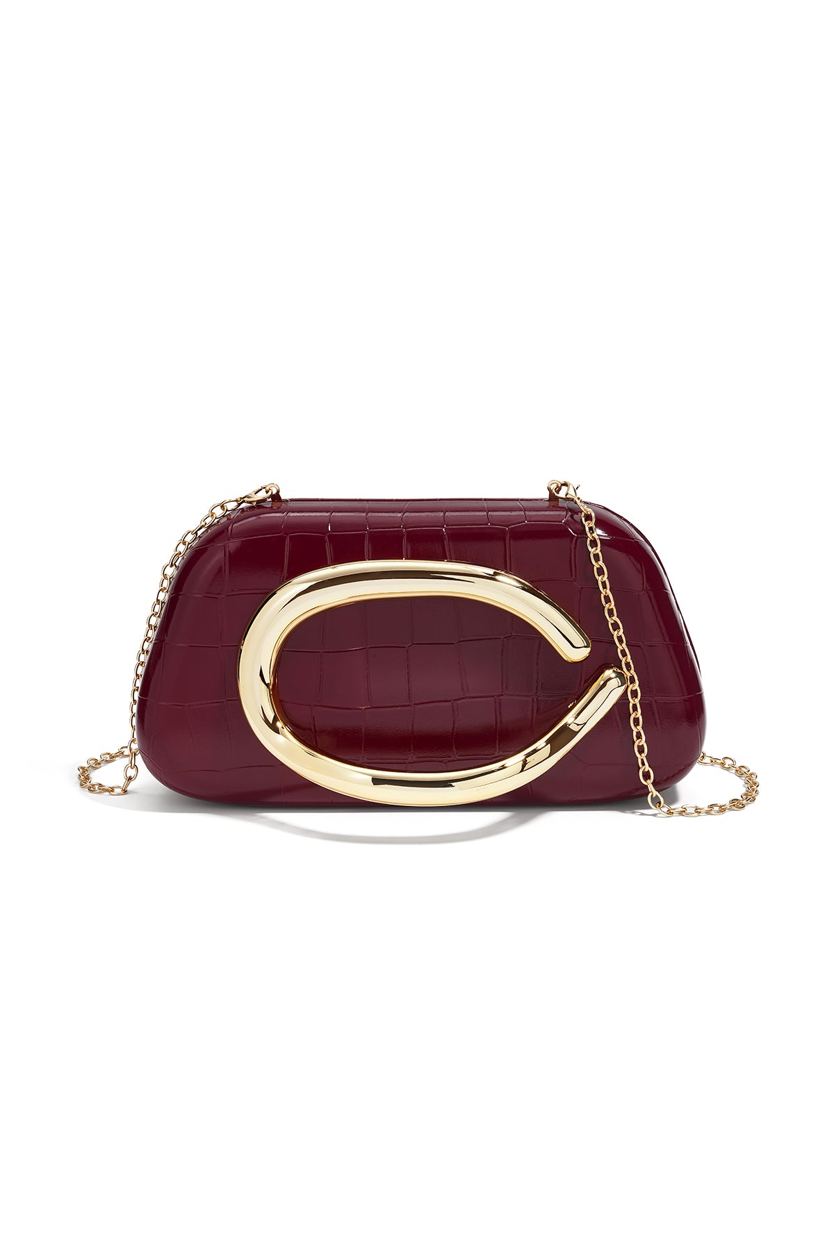 Bolso princesa con acento de oro en C