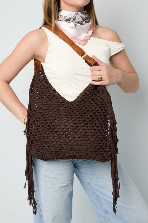 Bolsas de playa de algodón liso para vacaciones y accesorios diarios