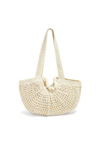 Bolsas de playa de color liso, informales, de algodón, accesorios para el día a día