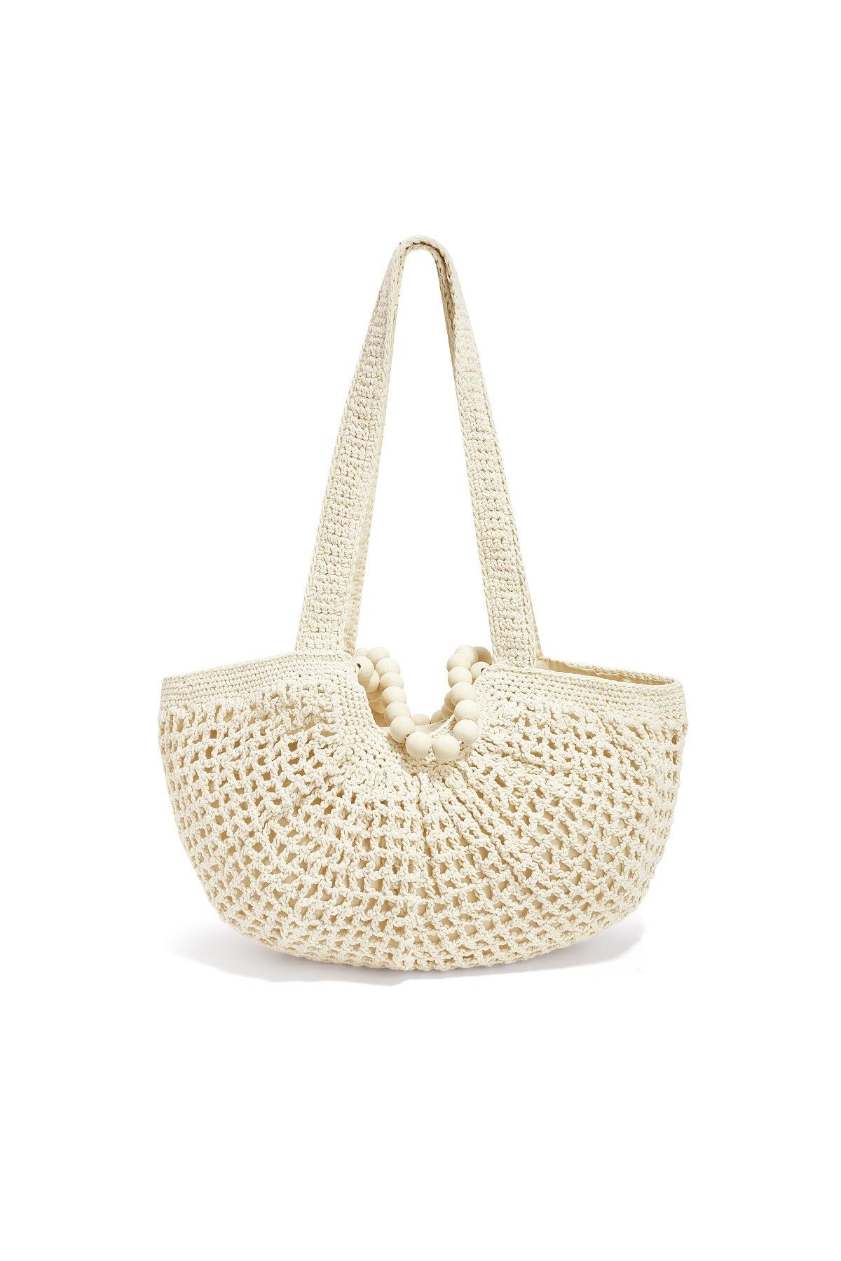 Bolsas de playa de color liso, informales, de algodón, accesorios para el día a día