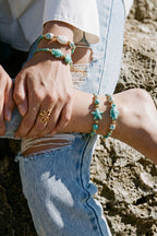 Tobilleras de cuerda con motivos de animales, vacaciones, playa y estilo romántico. Joyería para mujer.