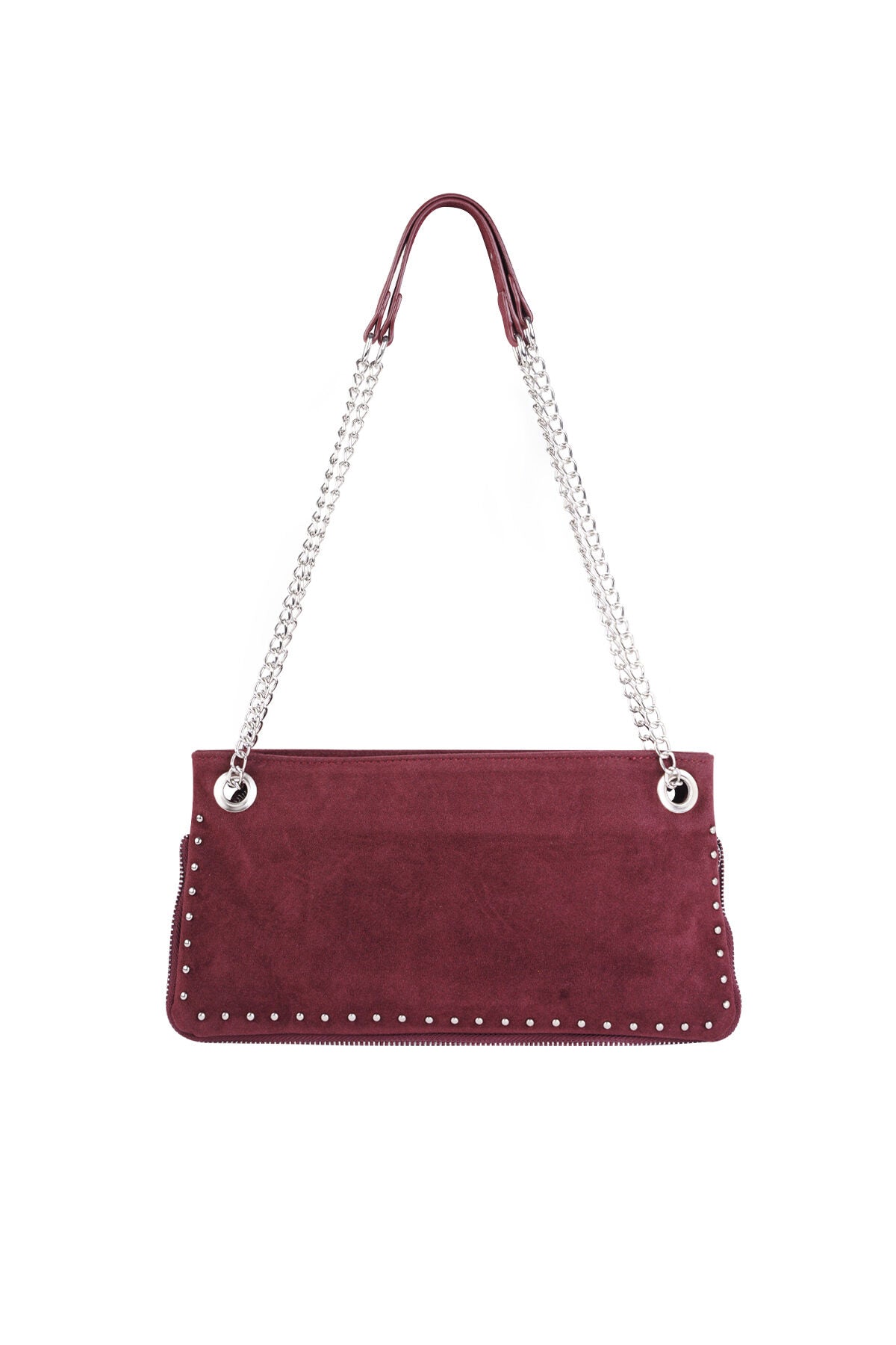 Bolsos de compras geométricos informales de franela, accesorios diarios