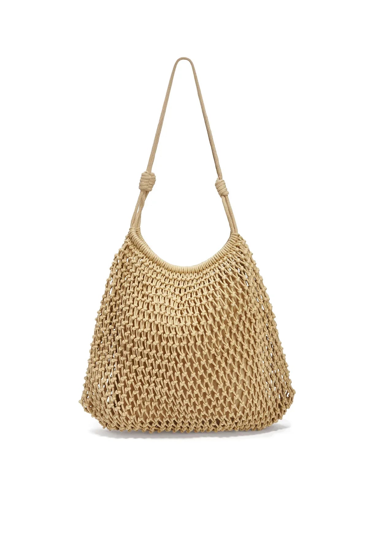 Bolsas de playa de color liso, informales, de algodón, accesorios para el día a día