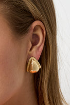 Pendientes de aleación con forma de gota, estilo retro, para uso diario, joyería para mujer.