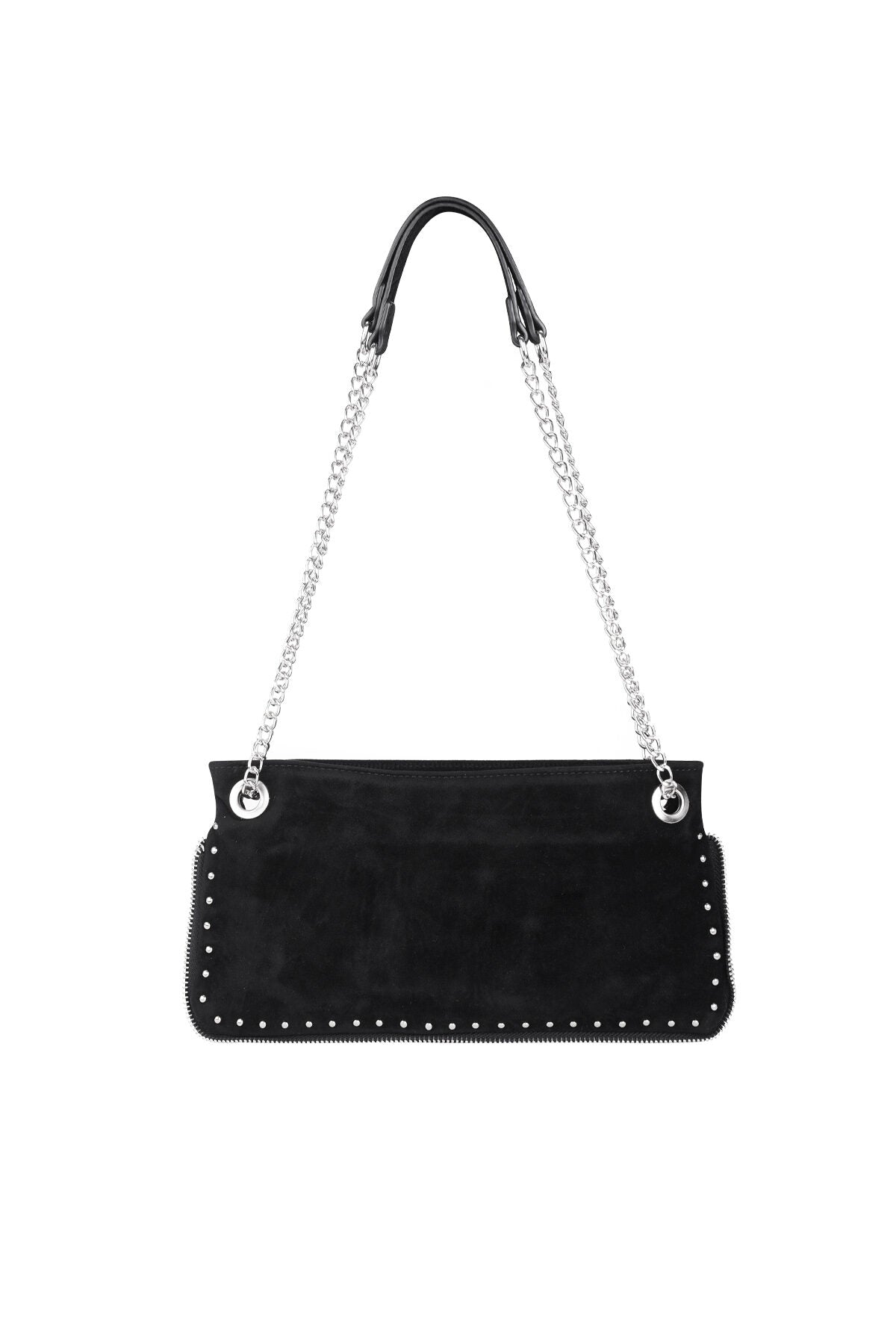 Bolsos de compras geométricos informales de franela, accesorios diarios